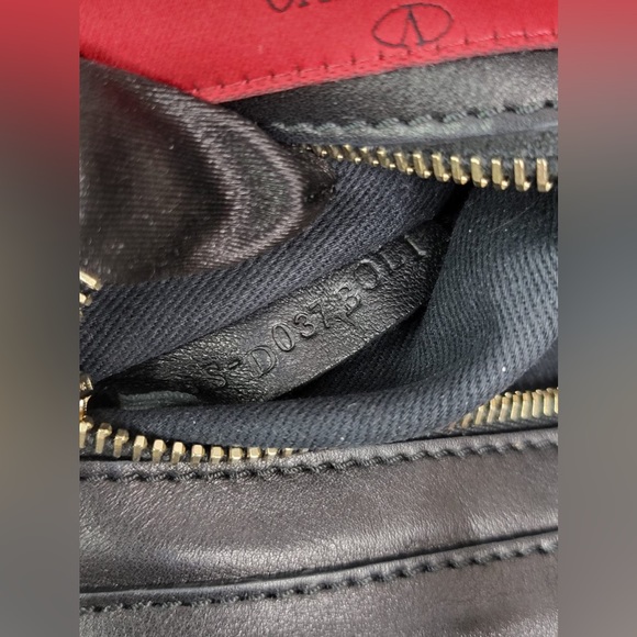 VALENTINO LEATHER ROCKSTUD SATCHEL - Picture 12 of 15